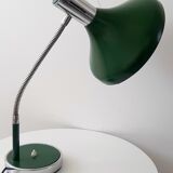 Vintage green and chrome desk lamp