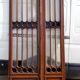 Old glass doors