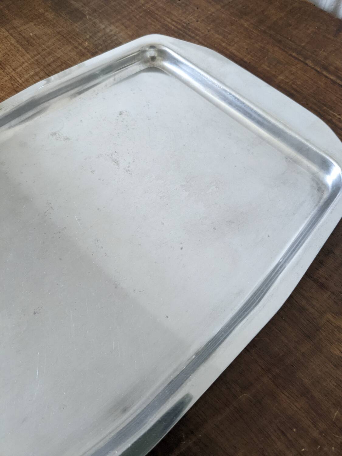 Stainless steel tray