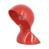 Red Dalù table lamp by Vico Magistretti for Artemide, 1960s