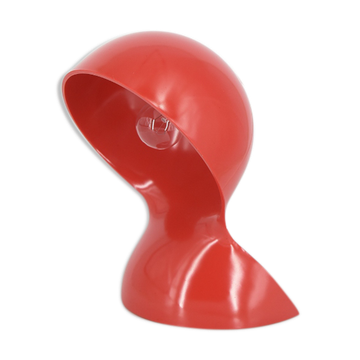 Red Dalù table lamp by Vico Magistretti for Artemide, 1960s