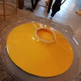 Large round dish. Dieulefit Caves. Vintage