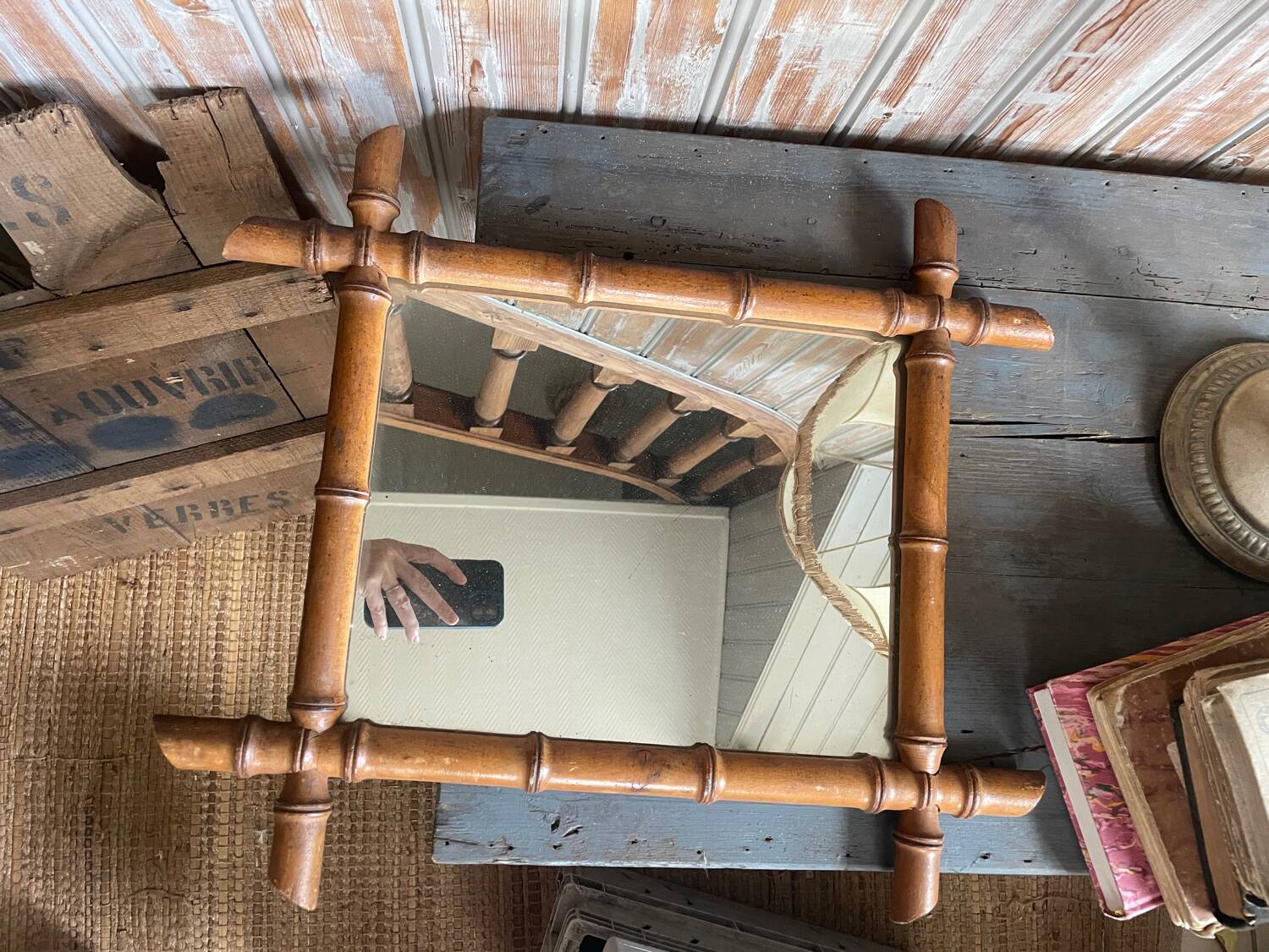 Bamboo mirror