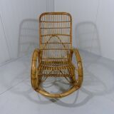 Rattan rocking chair 1960’s