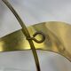 Vintage curtis jere modern brass wall sculpture