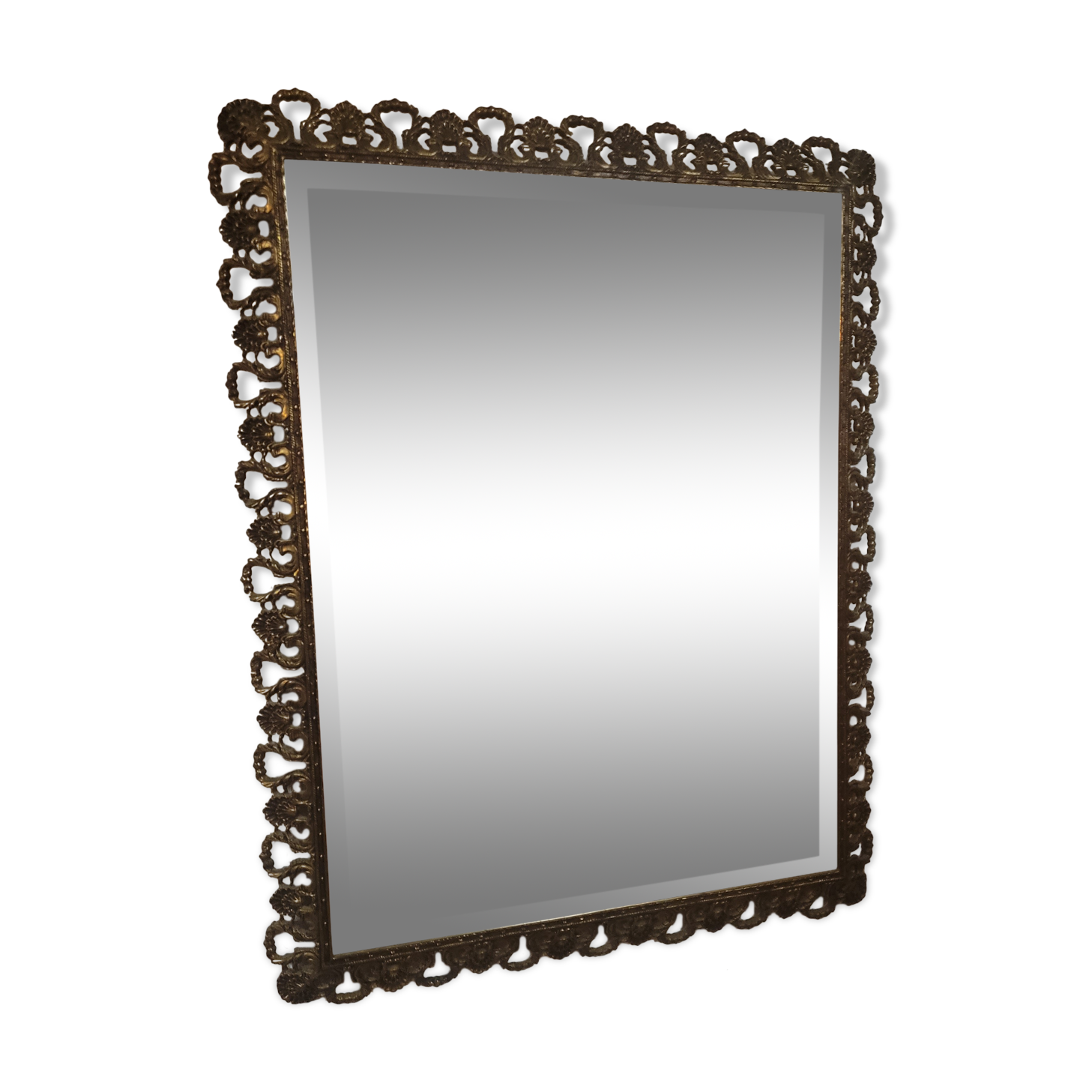 Bronze mirror 57x71cm