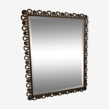 Miroir en bronze 57x71cm