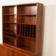 Buffet vintage | Bibliothèque | Meuble à vinyles | Palissandre | Hundevad pour Omann Jun