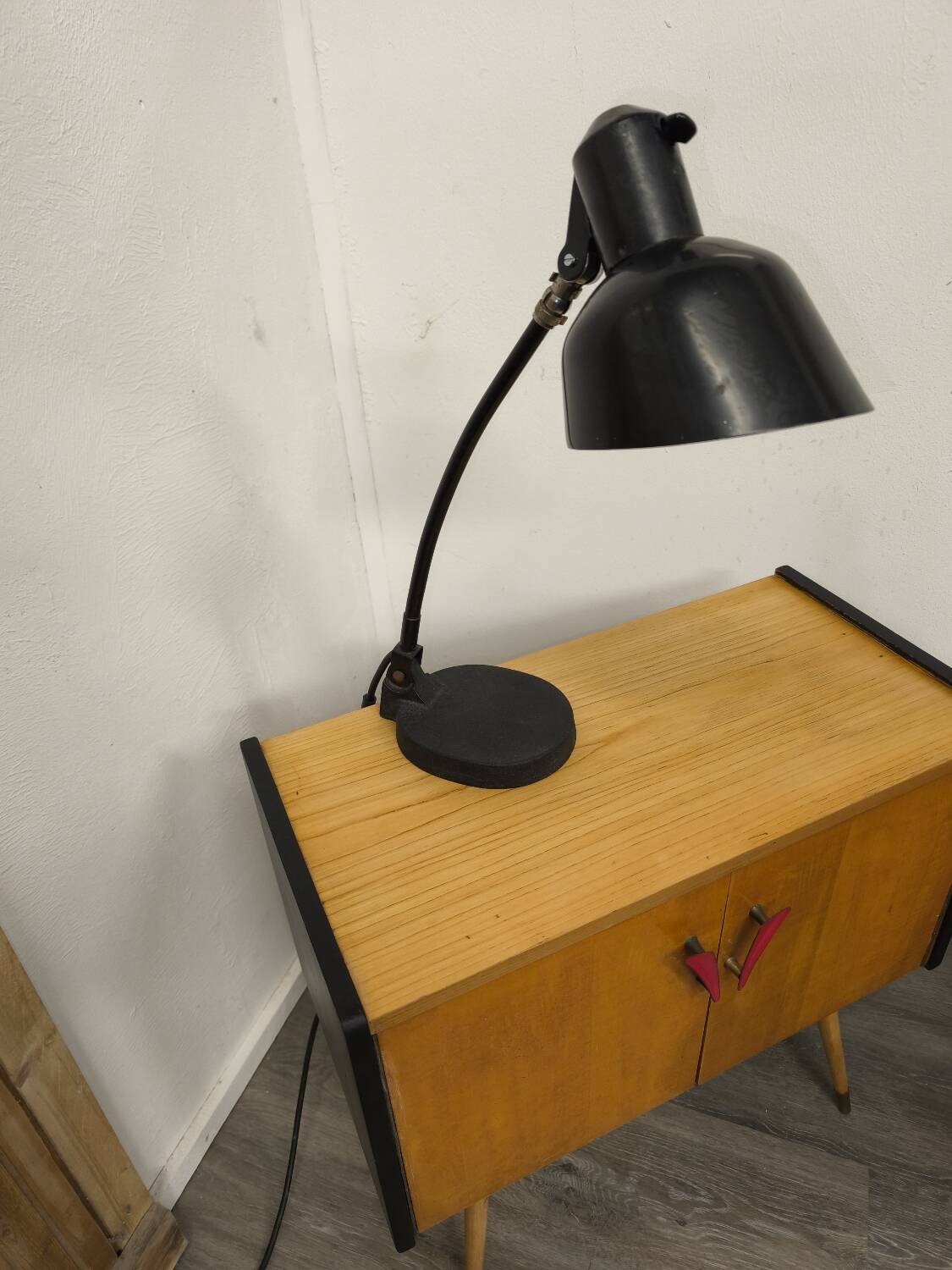 Desk or table lamp, Bauhaus design.