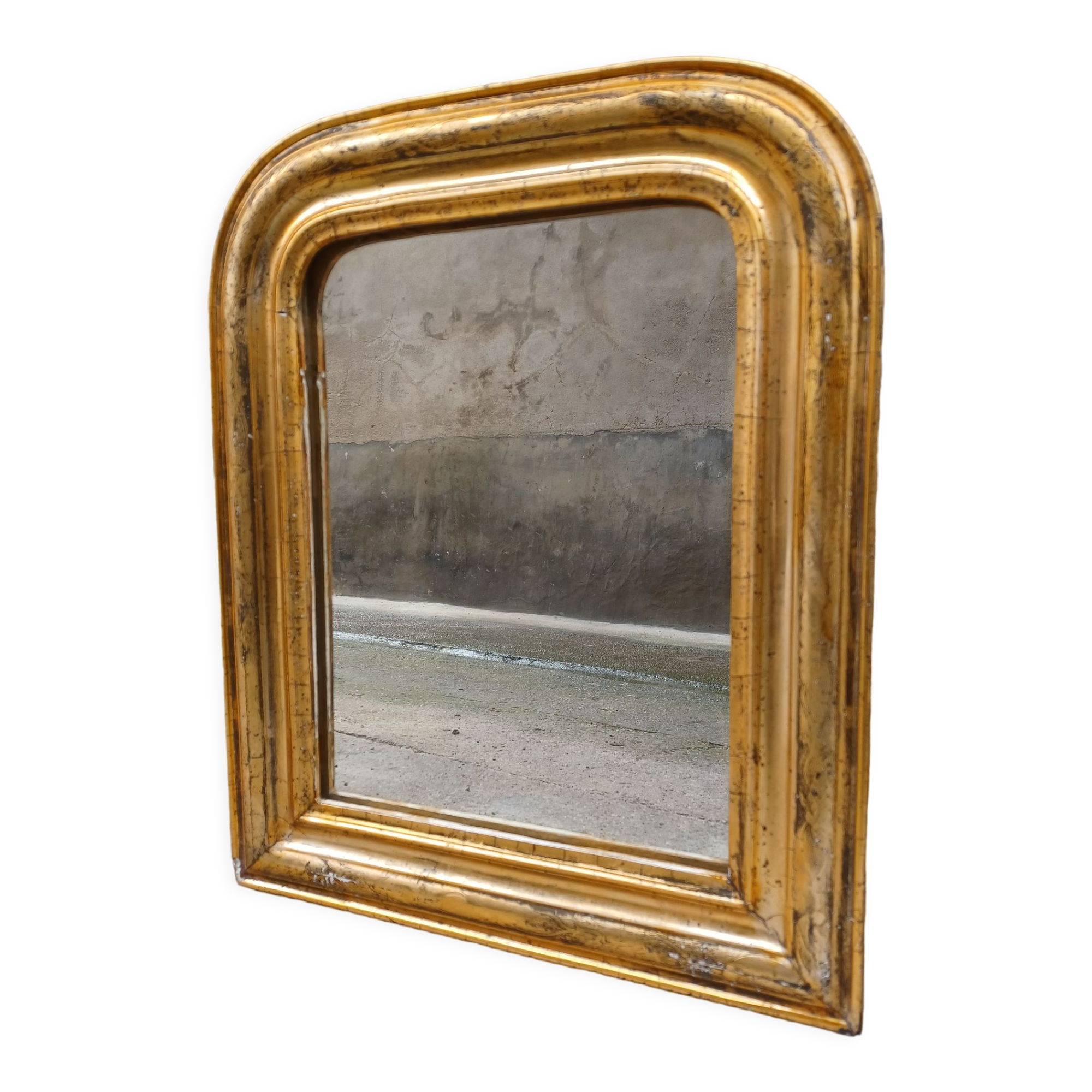 Louis philippe mirror, gilded wood