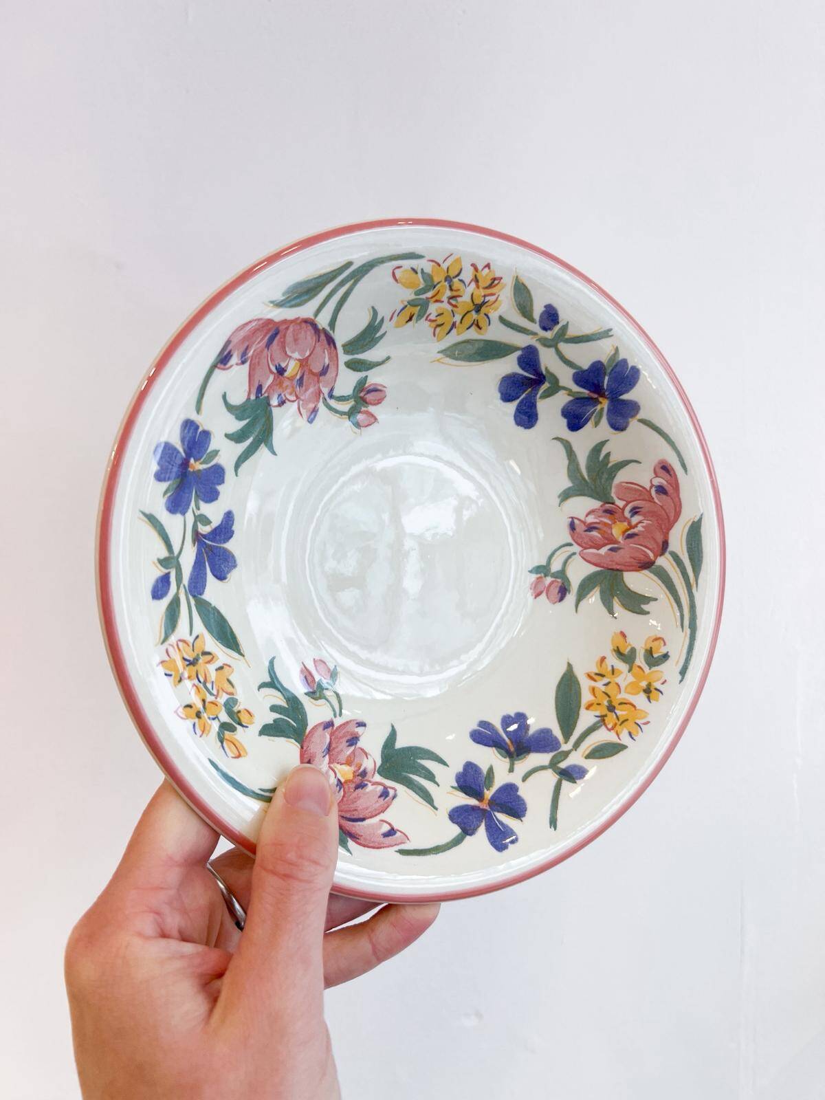 10 deep plates Staffordshire - England