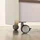 Vintage commode in aluminium and wood, Italy, 1990s.