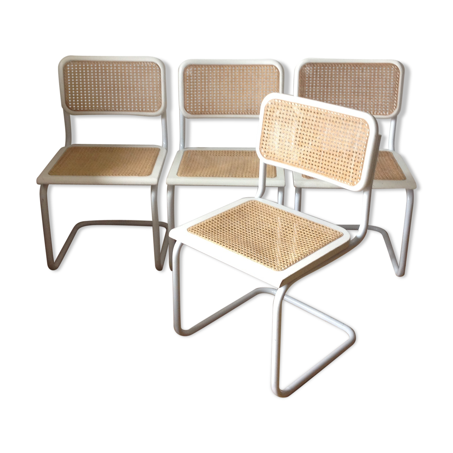 4 chairs of Breuer b32