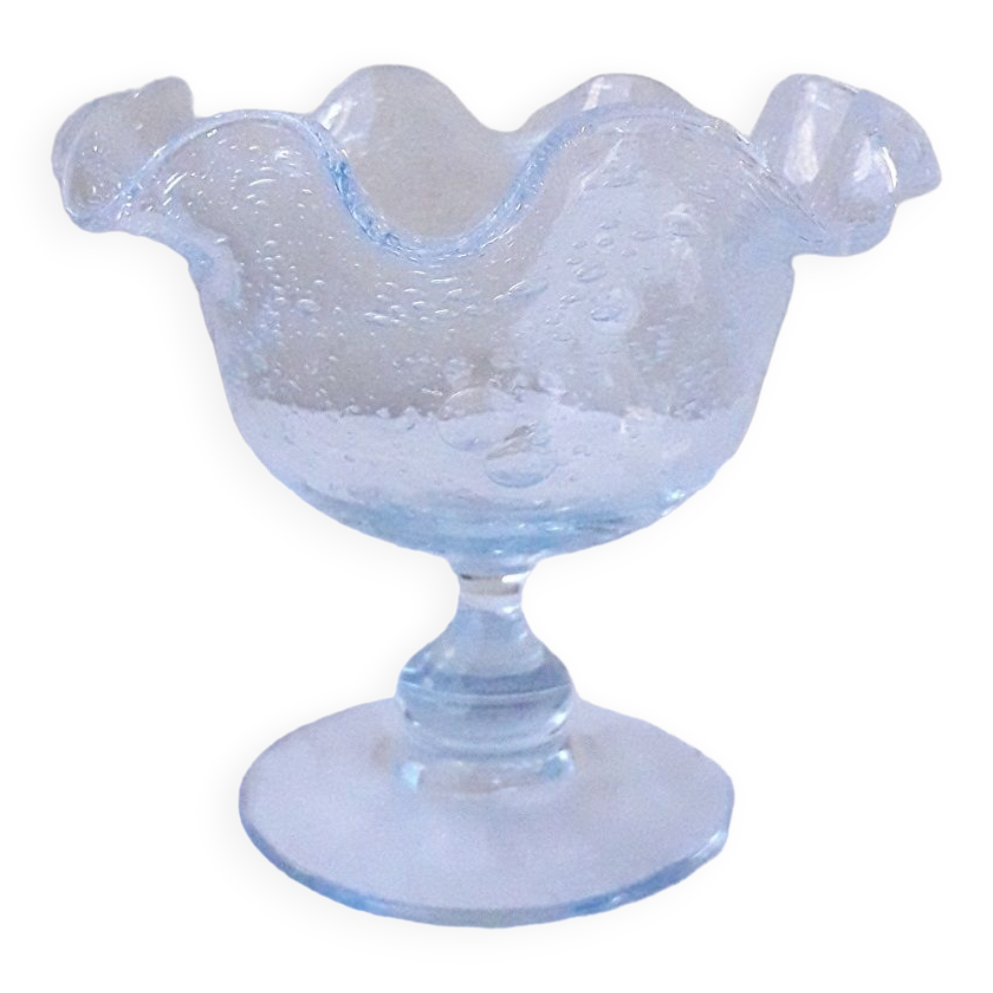 Vide-poche verre bullé