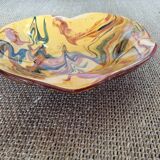 Glazed terracotta salad bowl