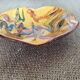Glazed terracotta salad bowl