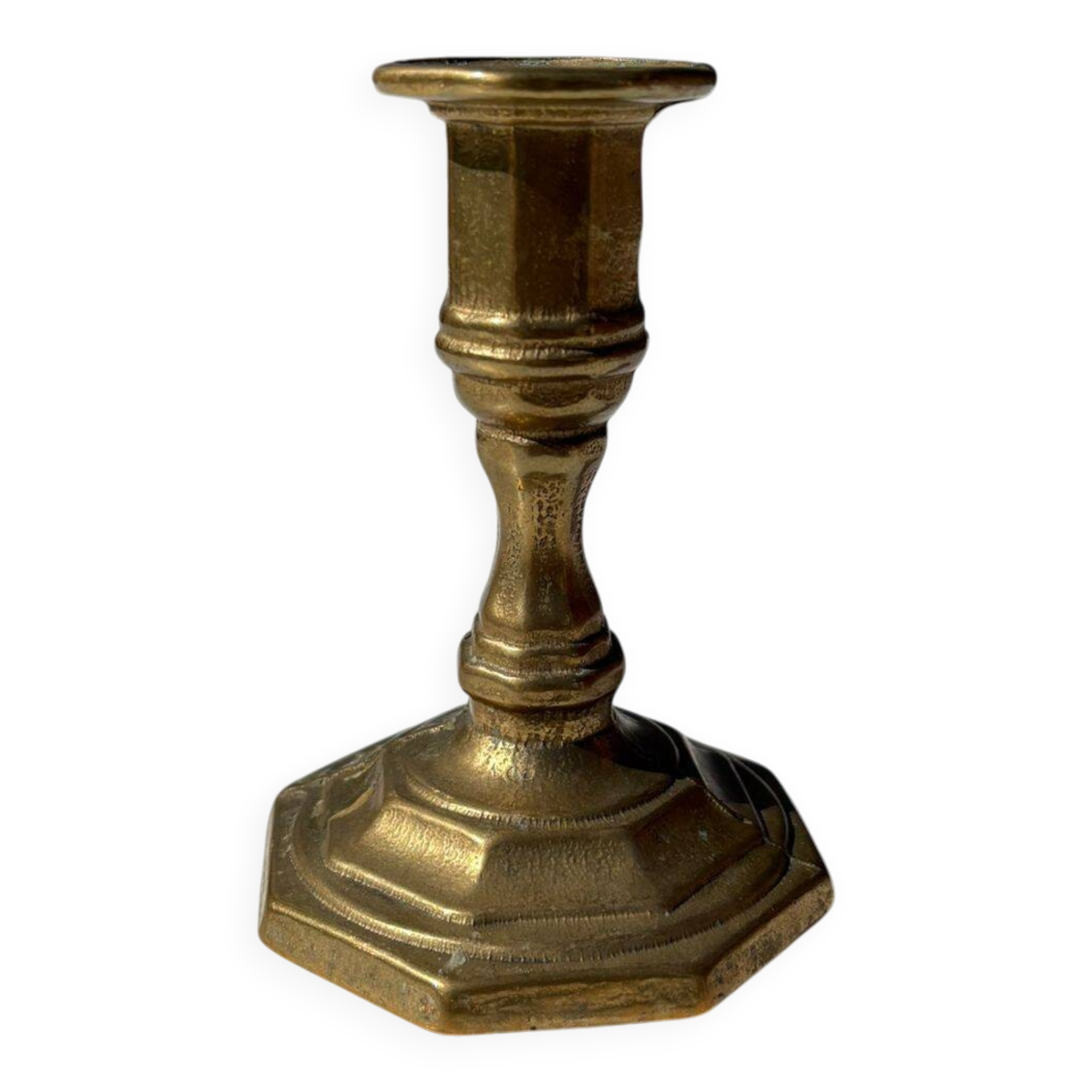 Vintage Brass Candle Holder