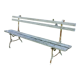 Old garden bench cast iron foot