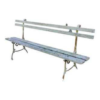 Banc de jardin pied fonte