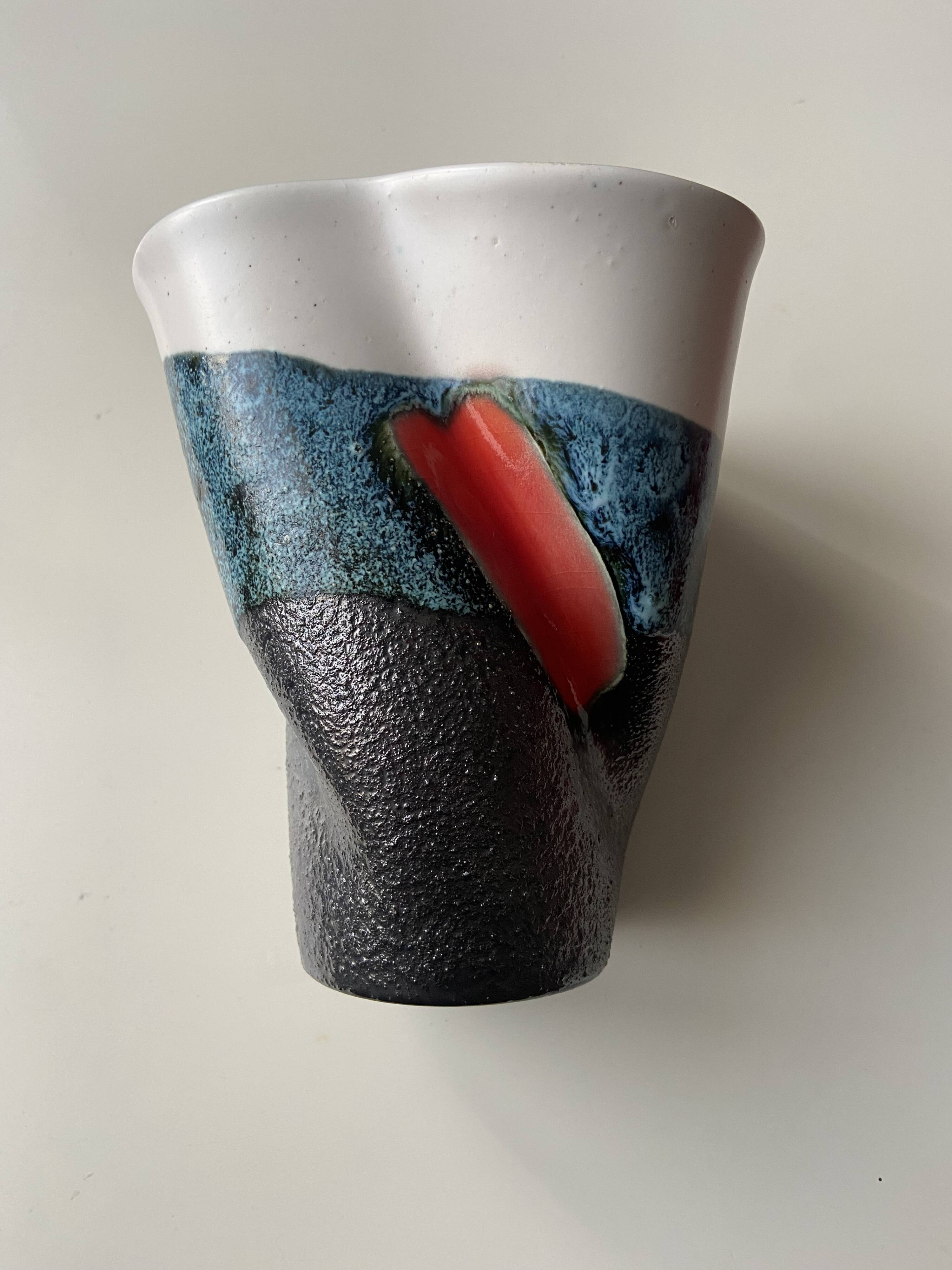 Fernand Elchinger trefoil vase