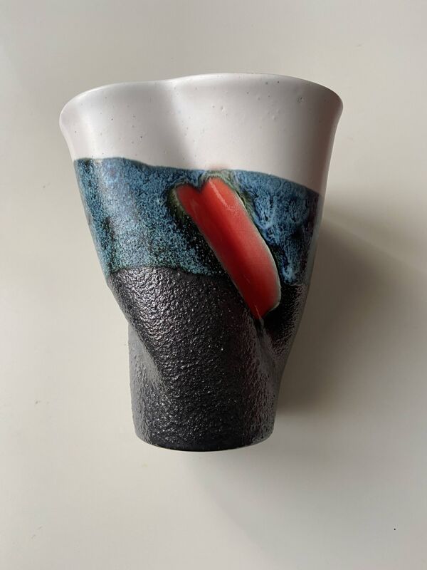 Vase trilobé Fernand Elchinger