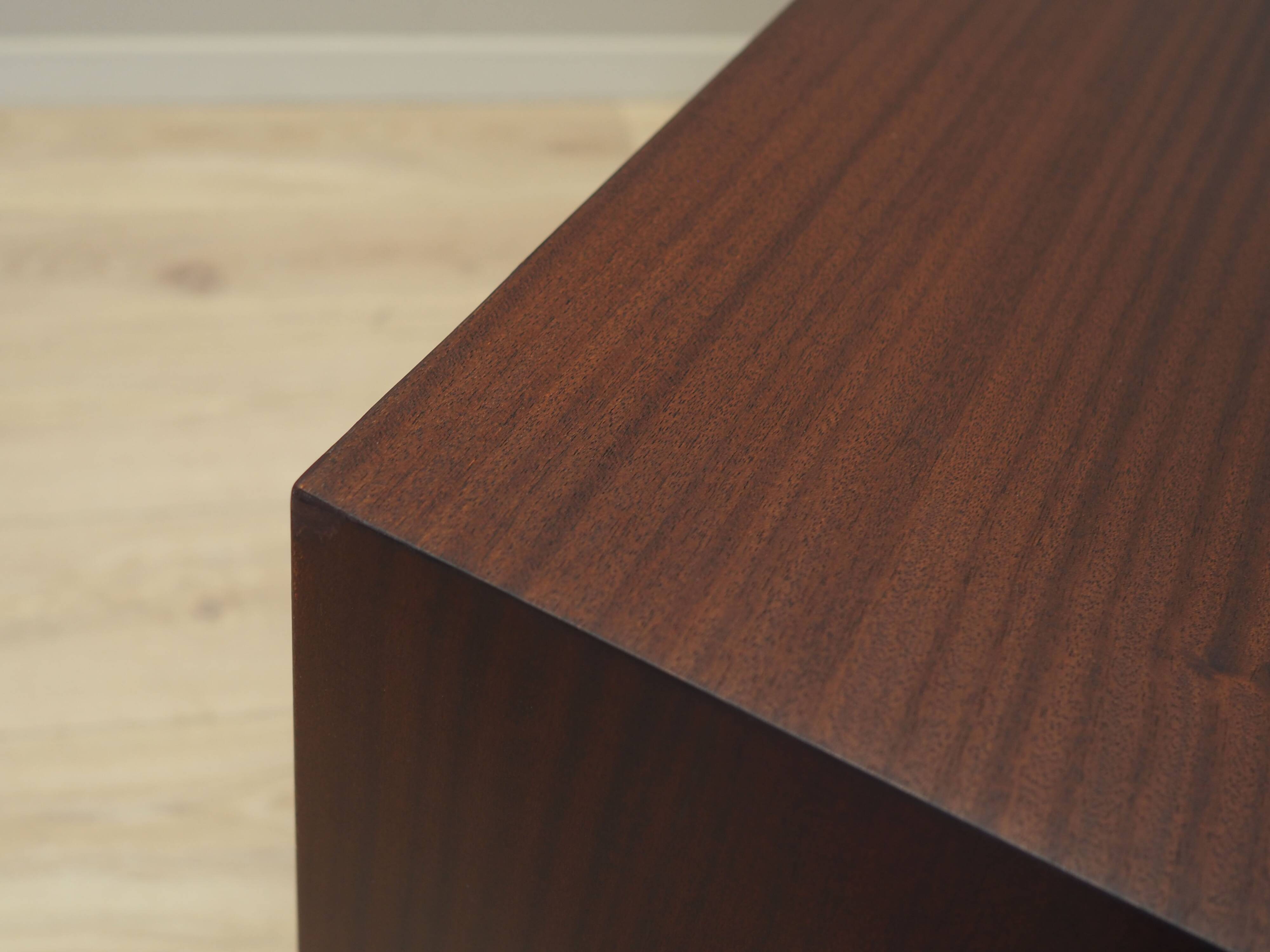Mahogany chest of drawers, Danish design, 1970s, manufacturer: Omann Jun