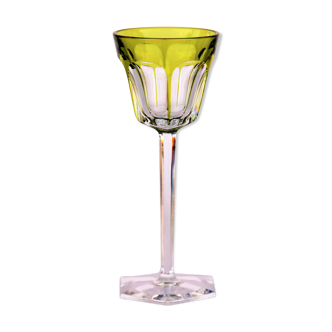 Verre à vin du Rhin Roemer en cristal de Baccarat modèle Harcourt