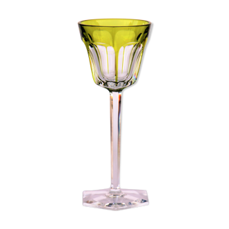 Wine glass of the Rhine Roemer Baccarat Crystal model Harcourt