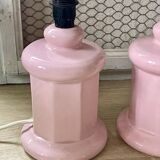 Pair of vintage ceramic lamps