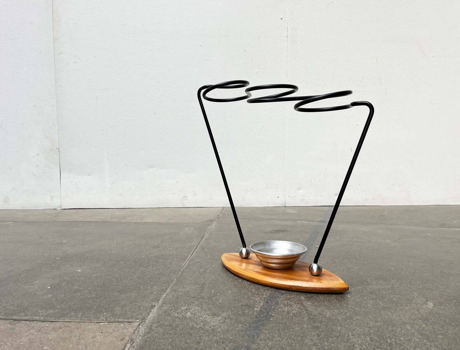 Postmodern umbrella stand, 1980s