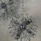 2x vintage Sputnik 'Dandelion' pendant lamp