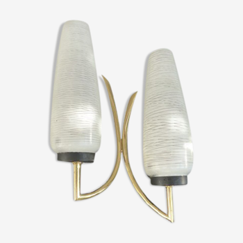 Applique lampe moderniste design 50-60 vintage