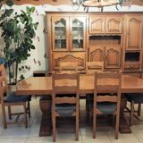 Dining table and its chairs