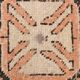 Vintage Turkish Hand-Knotted Wool Cotton Orange Runner Rug 95x408