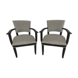 Paire de fauteuils bridges