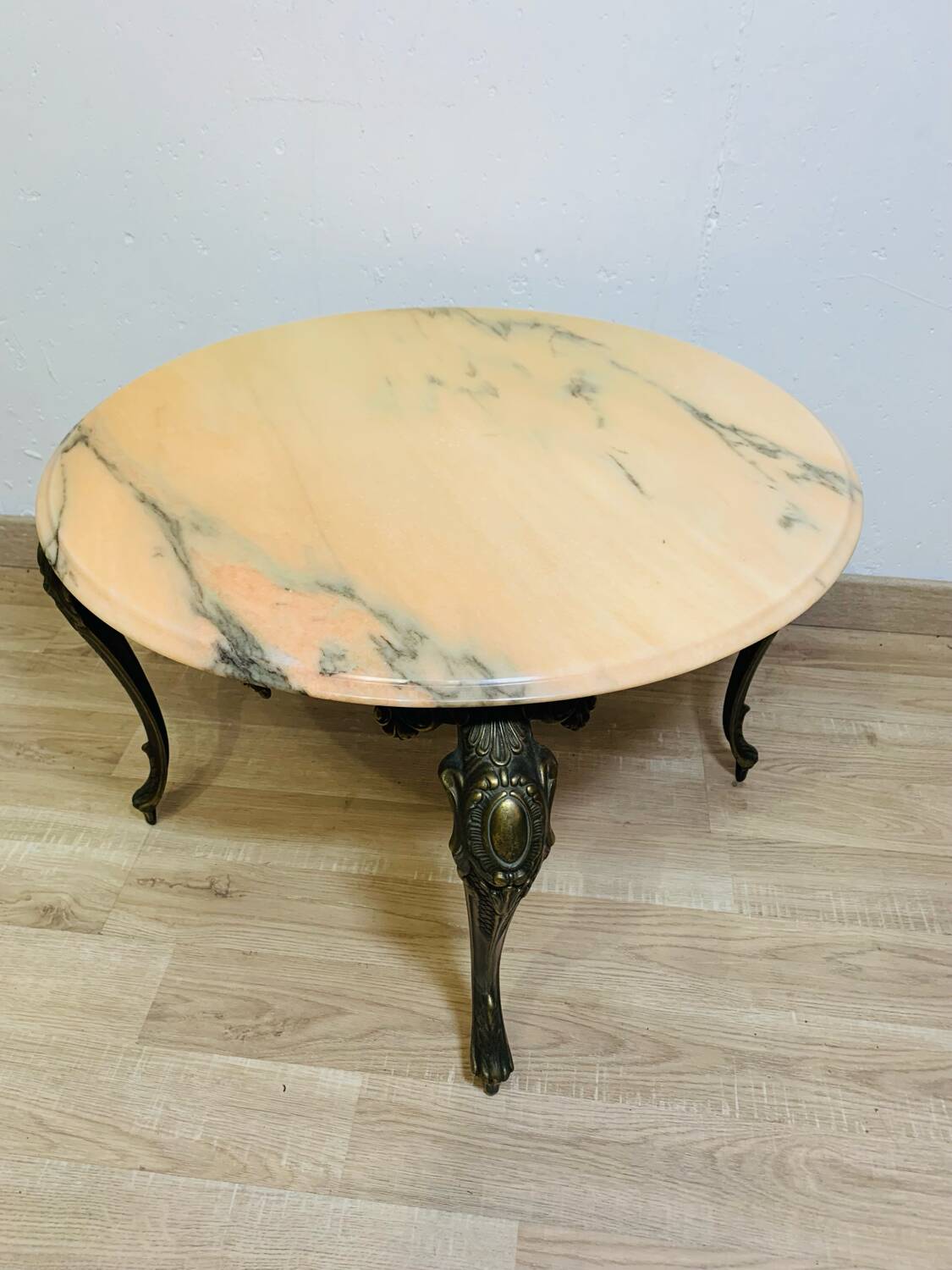 70's marble coffee table