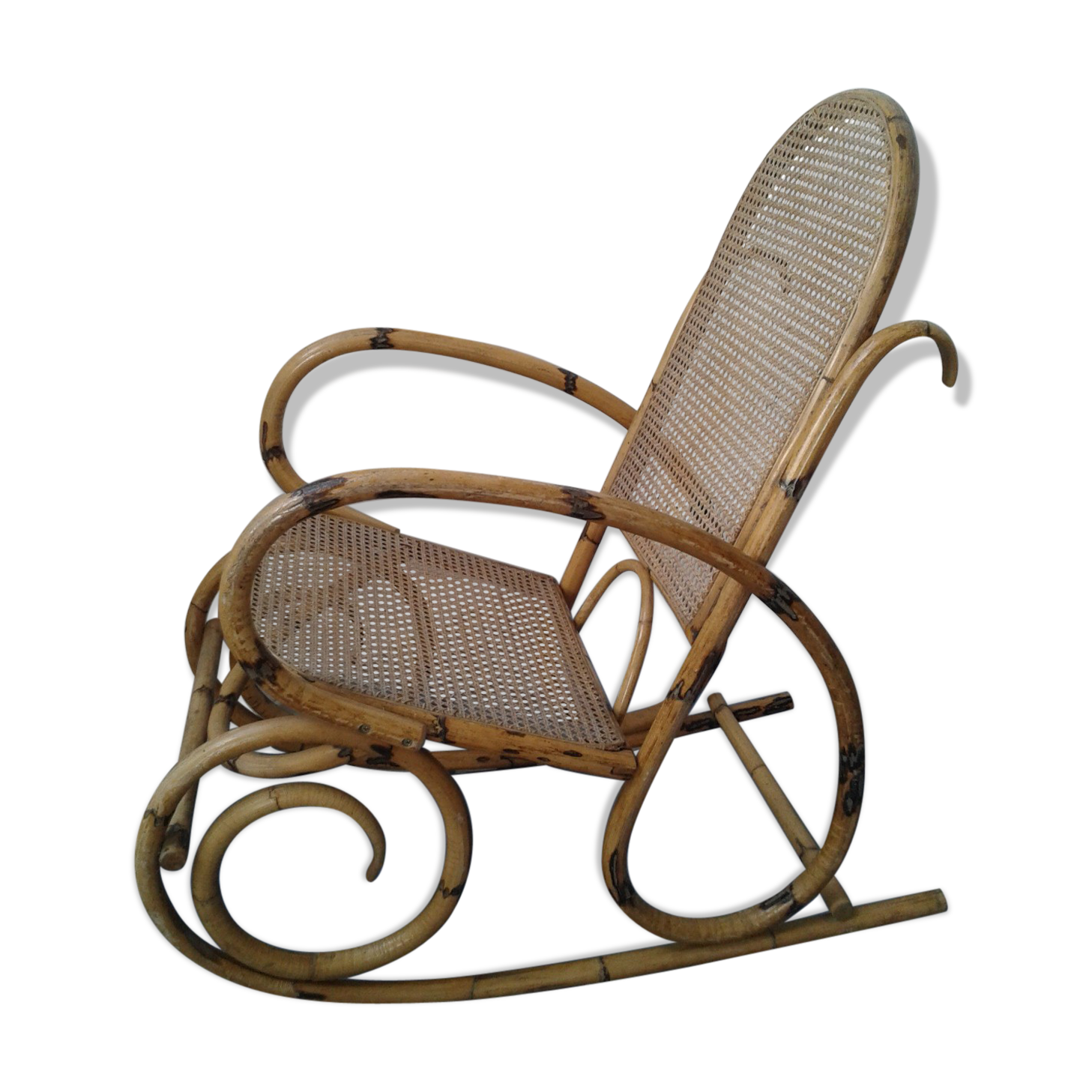 Rocking chair vintage 70