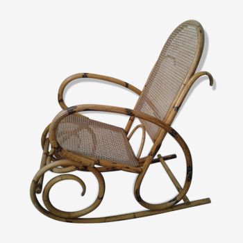 Rocking-chair vintage 70