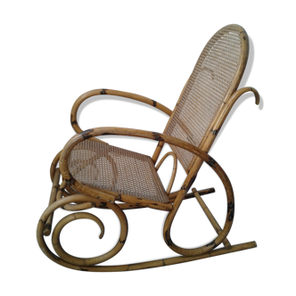 Rocking-chair vintage 70