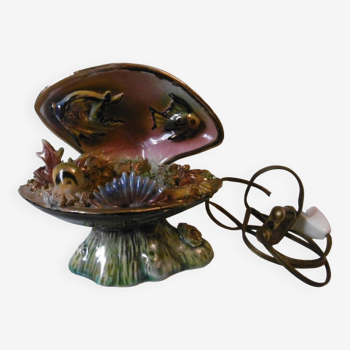 Vintage shell lamp