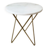 Table d'appoint en marbre
