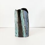 Brutalist Sculptural Ceramic Vase