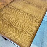 Farmhouse style dining table.