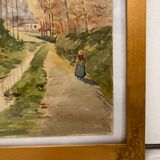 Vintage watercolor
