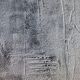 Minimalist monochrome abstract painting white