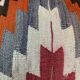 Vintage turkish kilim cushion cover 40 x 40 cm