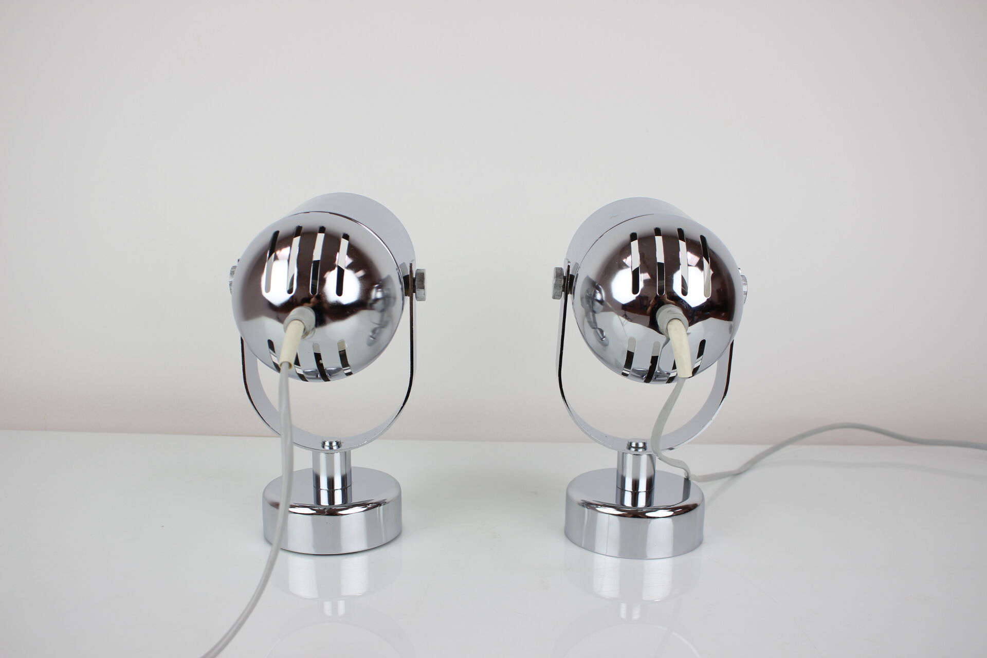 Pair of mid-century wall lamps Stanislav Indra, 1970's