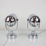 Pair of mid-century wall lamps Stanislav Indra, 1970's