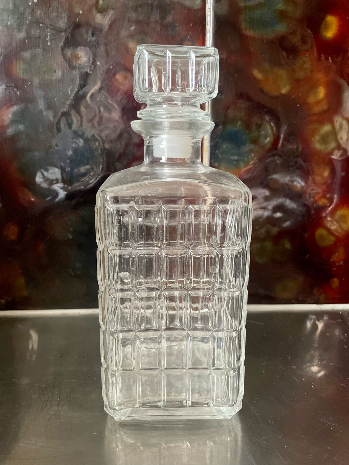 Vintage whisky bottle decanter