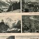 Map of the alps and rhone valley from 1945